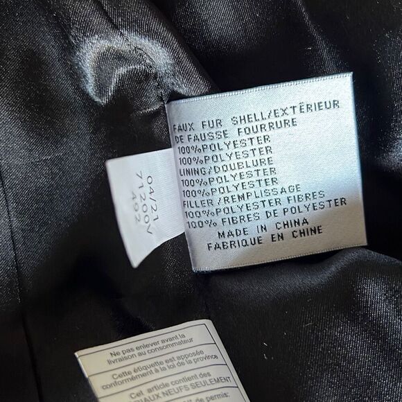 Via Spiga hooded fur long vest - Picture 6 of 8